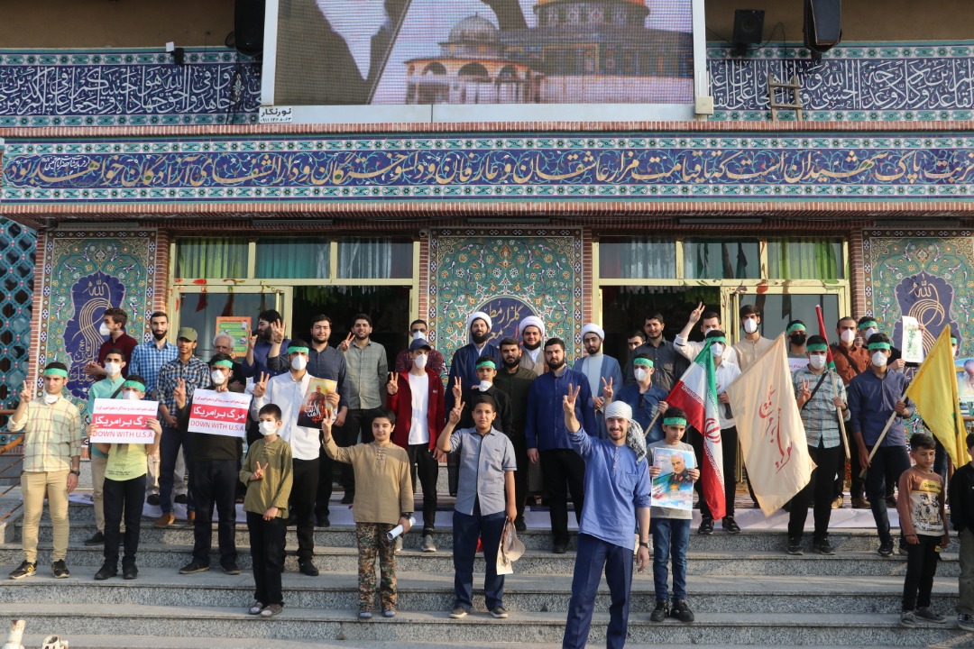 روز قدس خاطره‌انگیز نسل چهارم انقلاب / شعار "مرگ بر اسرائیل" کودکان ایرانی کوبنده مثل هر سال + عکس و فیلم 24