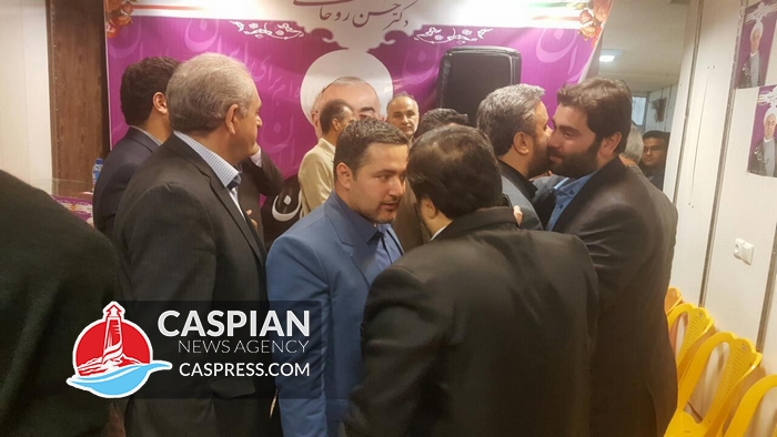 ستاد روحانی در لنگرود توسط رییس سازمان برنامه گیلان افتتاح شد! / حضور بخشداران اطاقور و لنگرود در مراسم افتتاح!+ تصاویر