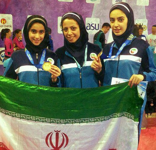 کسب ۲ مدال طلای دختران گیلانی در رقابتهای تکواندوی نوجوانان آسیا