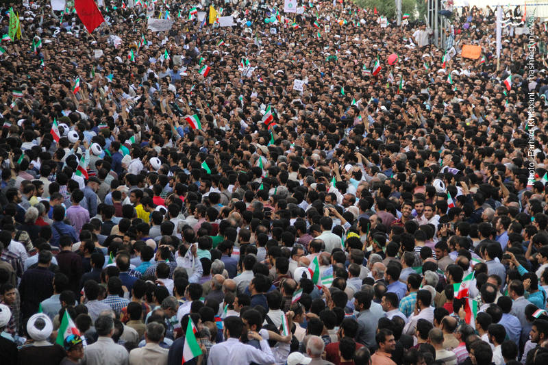 تصاویر/ خروش «۳۰۰ هزار نفری» مردم تهران در حمایت از رئیسی