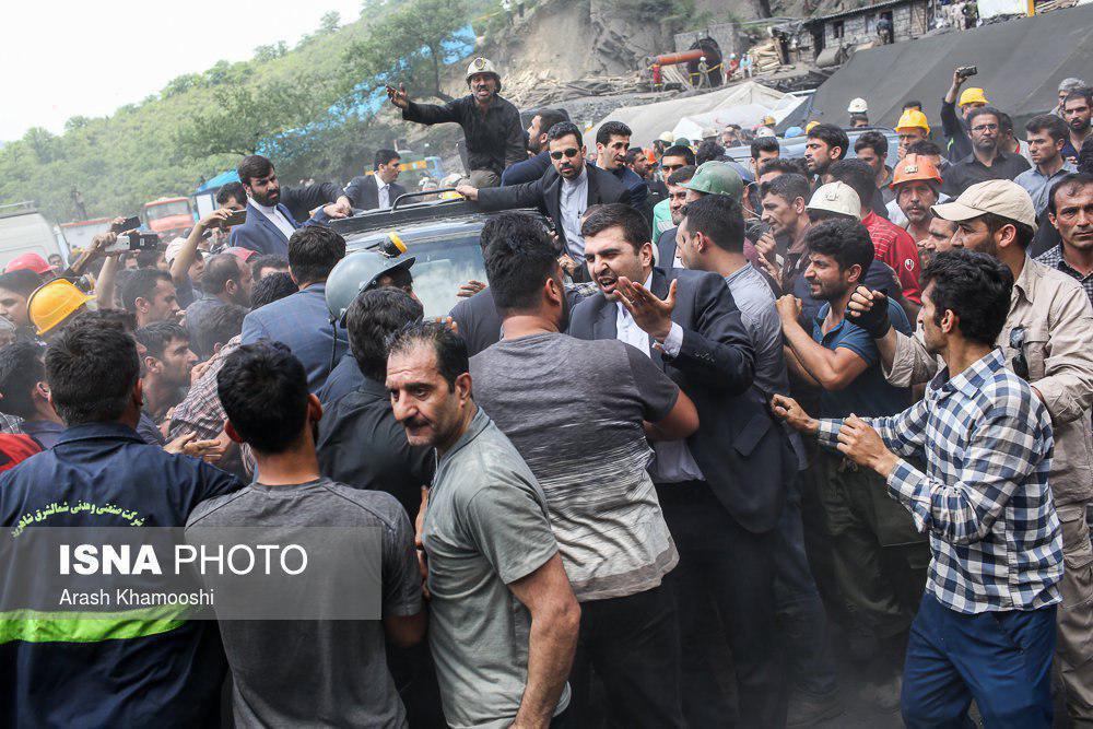 اعتراض معدنچیان یورت به روحانی / فیلم