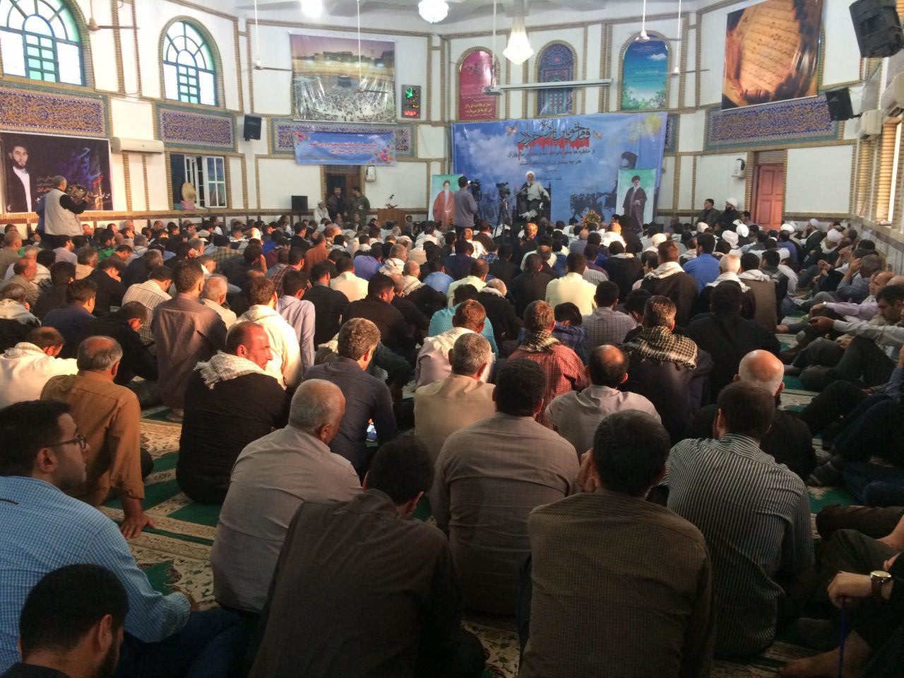 مراسم ارتحال امام خمینی(ره) و قیام ۱۵خرداد با حضور آیت الله سعیدی در رشت+ گزارش تصویری