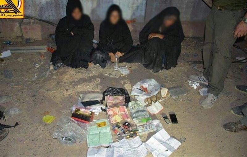 بازداشت ۷ زن انتحاری داعشی +عکس