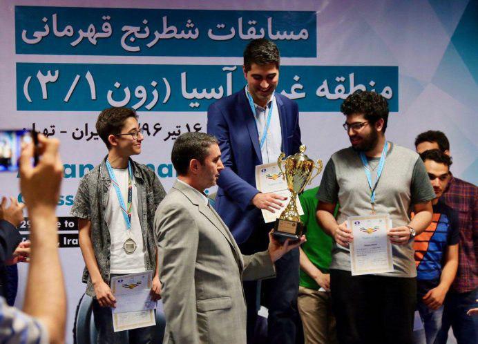 قهرمانی پور رمضانعلی در مسابقات شطرنج غرب آسیا / استاد بزرگ گیلانی جواز حضور در جام جهانی دریافت کرد