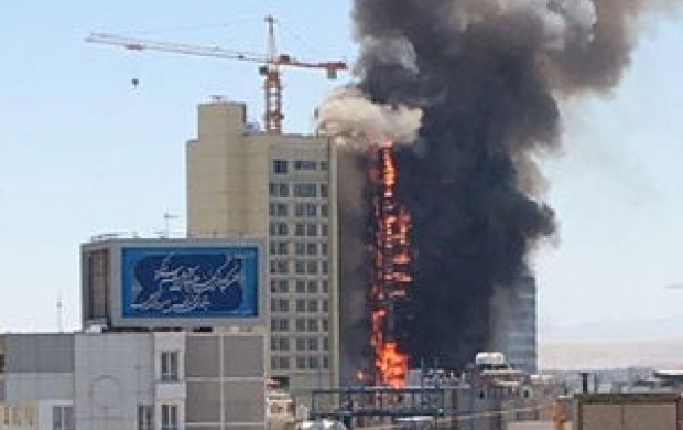 علت آتش‌سوزی هتل نیمه‌کاره مشهد چه بود؟