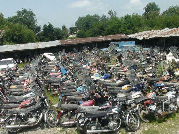 توقیف هزار و ۴۰۰ موتورسیکلت متخلف در لاهیجان