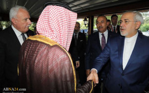 توضیح ظریف درباره دیدار با وزیر خارجه عربستان