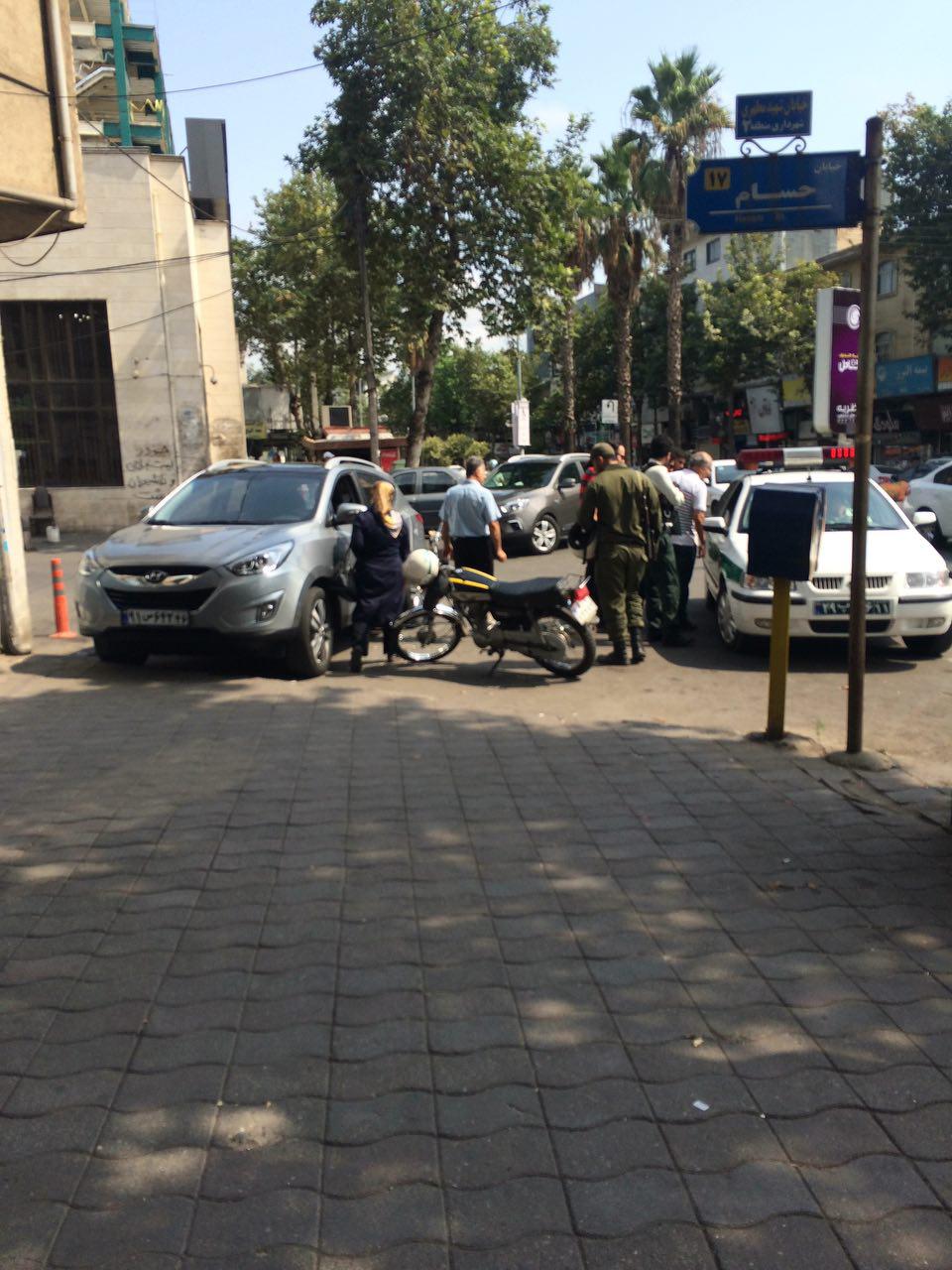 سارقان خودرو در ترافیک رشت دستگیر شدند + فیلم و عکس