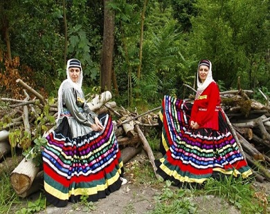 لباس محلی گیلان، شادترین لباس جهان شد