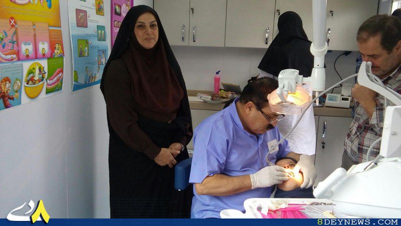 طرح سلامت دهان و دندان در مدرسه فاطمیه بی‌بالان رودسر