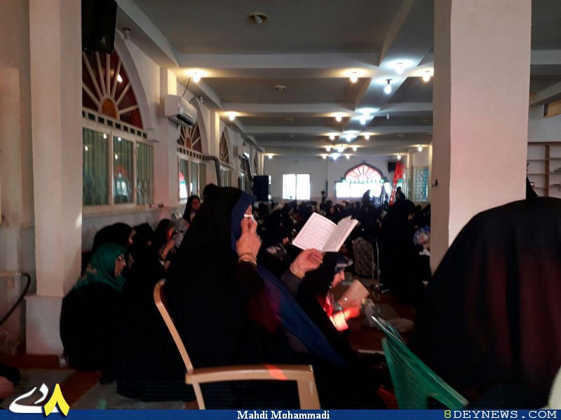 مراسم دعای عرفه در گلزار شهدای لاهیجان / تصاویر
