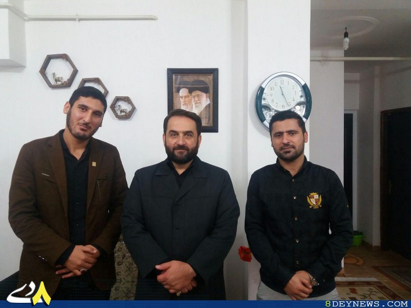 دیدار امیر اسماعیلی با خانواده شهید محمدی پور در کیاشهر / تصاویر