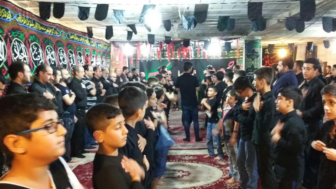 مراسم شب تاسوعای حسینی در مسجد امام حسن عسگری(ع) رشت / تصاویر