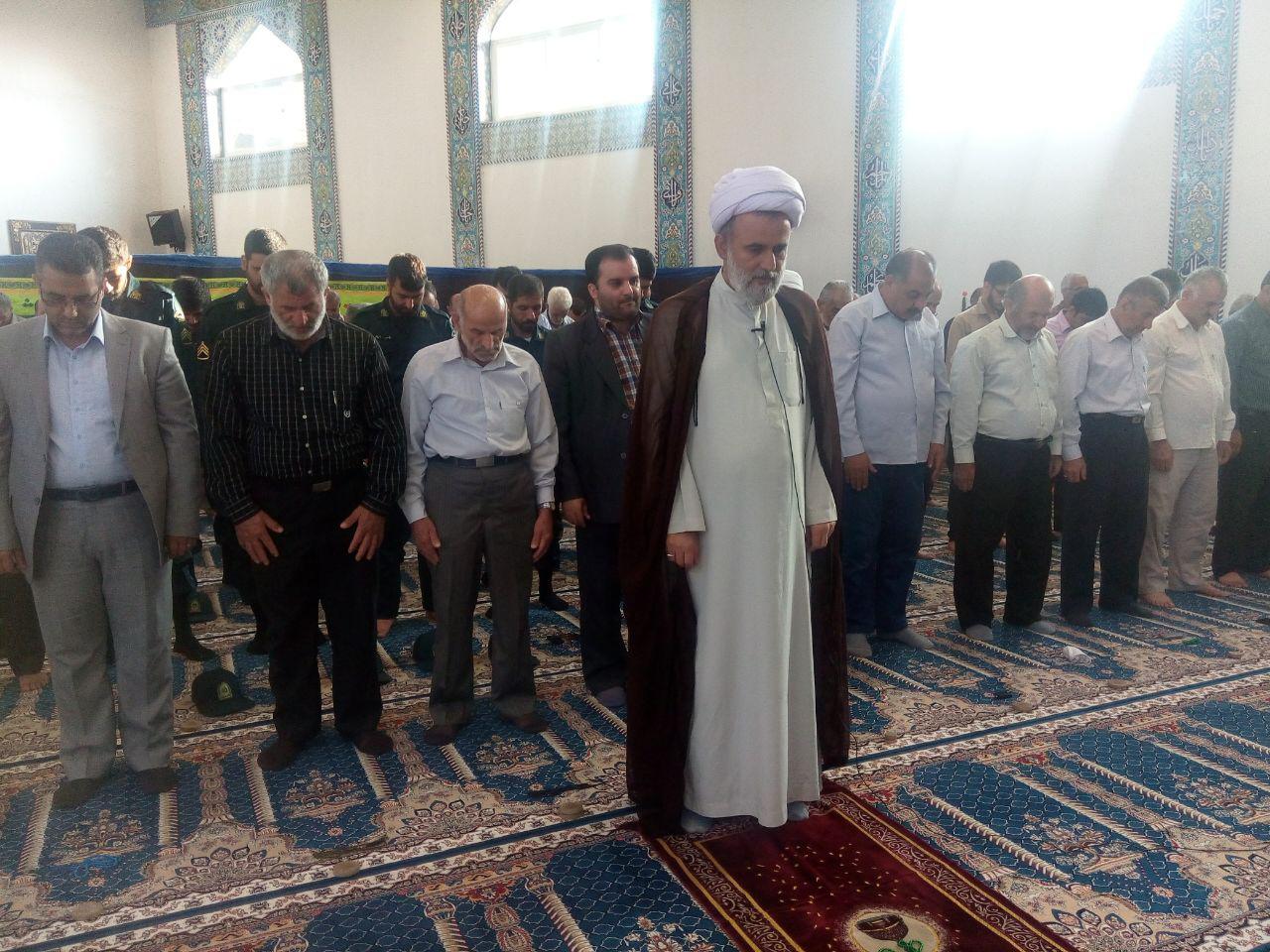 نماز عید قربان در مصلی امام خامنه‌ای رضوانشهر / تصاویر