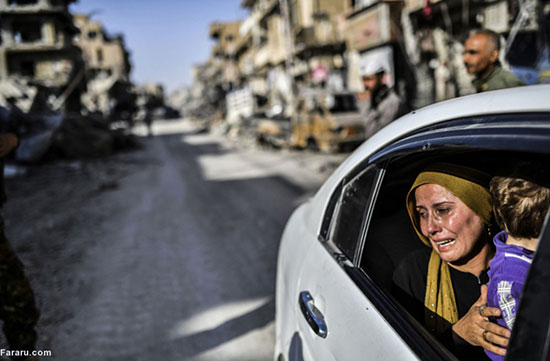 پایتخت داعش یا شهر ارواح+تصاویر