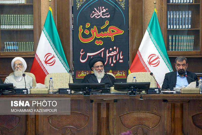 روحانی در دومین جلسه مجمع به ریاست آیت‌الله شاهرودی هم شرکت نکرد +تصاویر