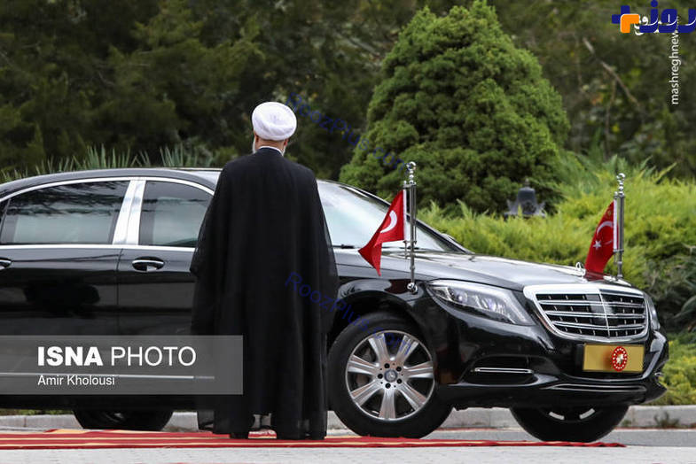 عکس/خودرو تشریفاتی اردوغان در تهران