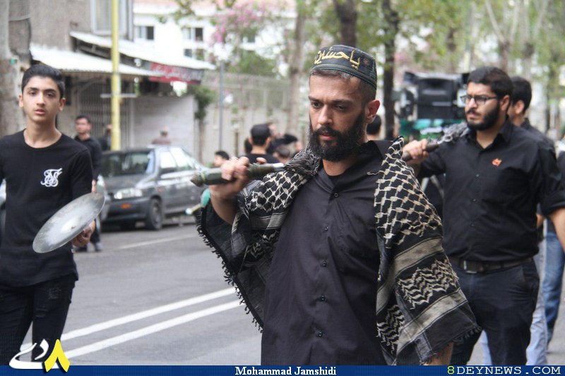 عزاداری روز تاسوعای حسینی در رشت / تصاویر