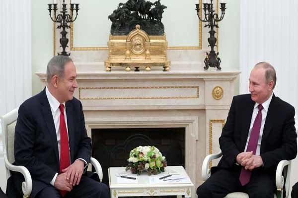 فشار نتانیاهو به پوتین برای پایان دادن به حضور ایران در سوریه
