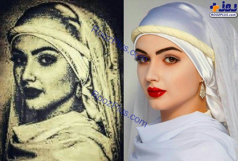 تصویری از زیبایی زلیخا همسر عزیز مصر