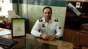 سرگرد شهابی بعنوان رئیس پلیس راهور تالش منصوب شد