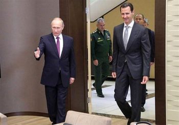چرا پوتین تمام فرماندهان نظامی را در دیدار با بشار اسد به صف کرد؟ + عکس