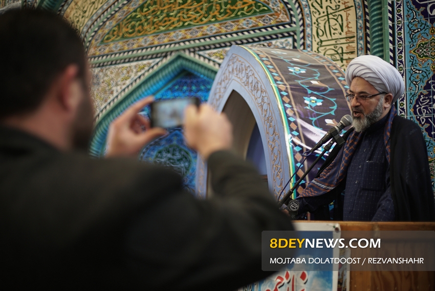 گزارش تصویری/ مراسم بزرگداشت یوم الله نهم دی در رضوانشهر