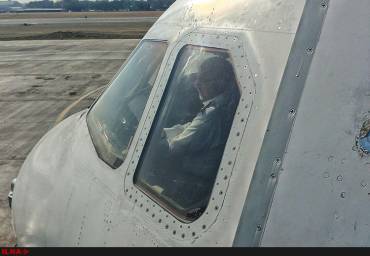 بازگشت سینماگران سرشناس به تهران با هواپیمایی به خلبانی قالیباف | عکس