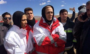 خواهران منصوریان در تیم نجات سانحه هوایی