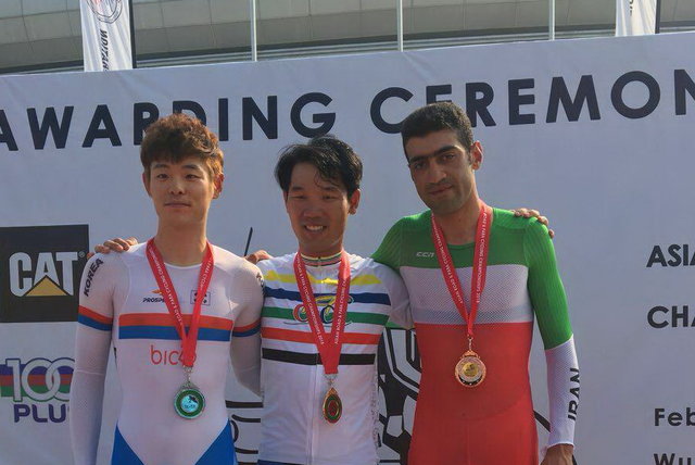 دومین ایران در دوچرخه‌سواری جاده قهرمانی آسیا/ گودرزی در تایم تریل برنز گرفت