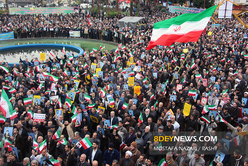 راهپیمایی یوم‌الله ۲۲ بهمن امسال صحنه نمایش اتحاد ملت ایران است