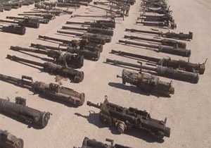 کشف تسلیحات اسرائیلی در مقر داعش