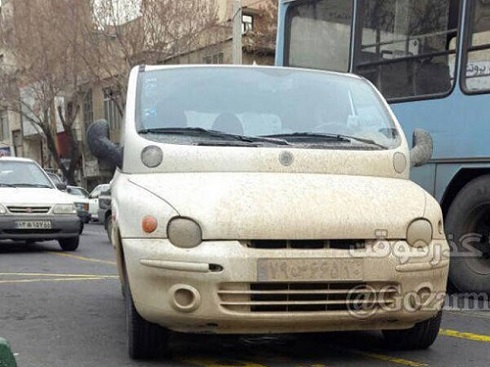 تصویر/ حضور زشت‌ترین خودروی جهان در تهران