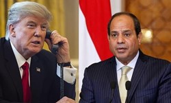 واشنگتن: «ترامپ» و «السیسی» درباره «حمایت غیرمسئولانه» ایران از دولت سوریه گفت‌وگو کردند