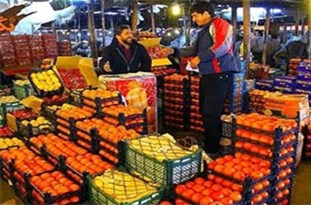 توزیع حدود ۴۰ تن میوه و انواع گوشت در بازار شب عید شفت