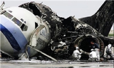 سقوط یک فروند هواپیمای باری در لیبی
