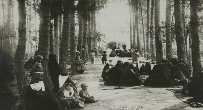 تصویر/ سیزده به در، اواخر دوره قاجار