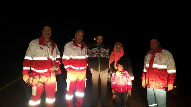 نجات سه مسافر گمشده در شهرستان رودبار