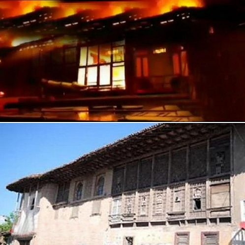 دستگیری عامل آتش سوزی خانه تاریخی در لنگرود
