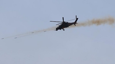 سقوط بالگرد آپاچی آمریکایی/ ۲ نظامی کشته شدند