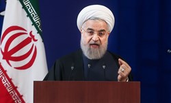 روحانی: در برابر ظلم سر تسلیم فرود نمی آوریم