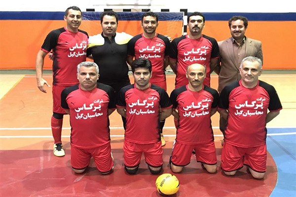 منتخبان مسابقات والیبال و فوتسال دانشگاه آزاد اسلامی واحد رشت
