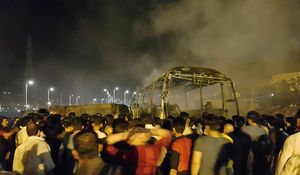 انفجار مرگبار تانکر سوخت در سنندج + تصاویر