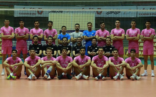 فهرست ۱۲ نفره والیبال ایران برای قهرمانی جوانان پسر آسیا اعلام شد