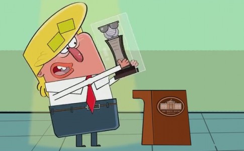 انیمیشن ترامپت، قسمت ویژه جایزه باروت خیس