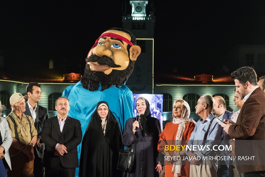 افتتاح تئاتر دائمی خیابانی در رشت + تصاویر