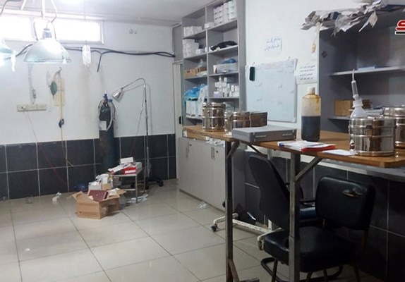 کشف بیمارستان صحرایی مجهز تروریست‌ها در جنوب سوریه+تصاویر
