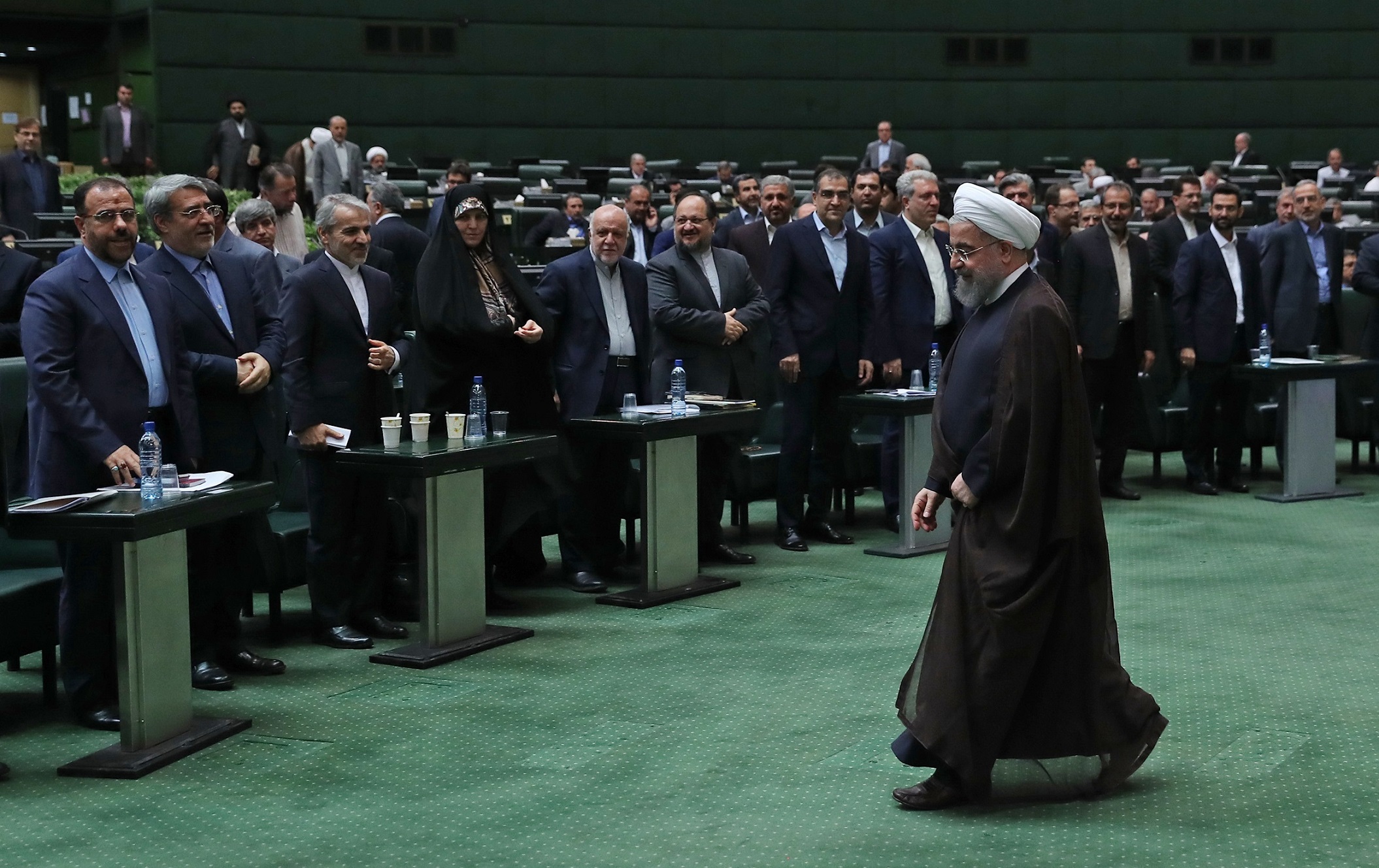 حسن روحانی: رابطه ما با مجلس خیلی خوب است/ نمایندگان حامی دولت: روحانی حتی وقت ملاقات هم به ما نمی‌دهد