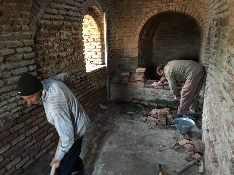 حمام تاریخی مریان در گیلان مرمت شد