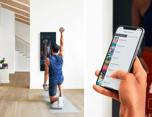 آینه‌ای که در خانه با شما ورزش می‌کند+عکس